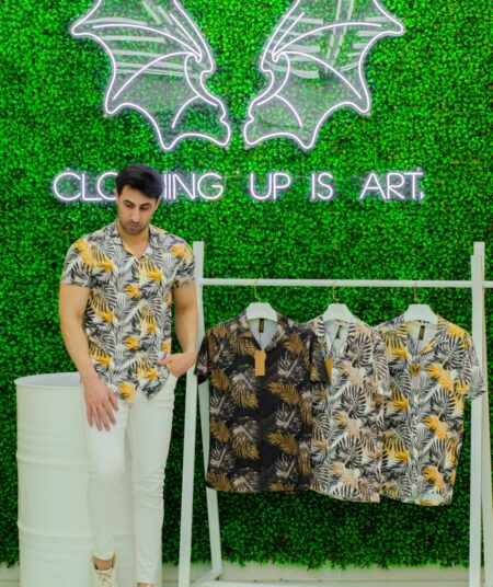 MCN Shirts Leafy Pattern 3