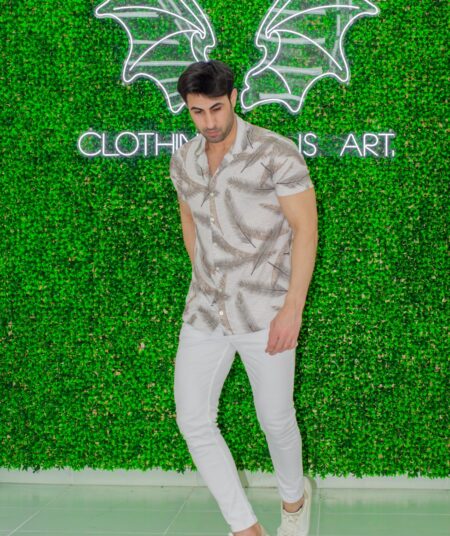 MCN Shirts Leafy Pattern 1