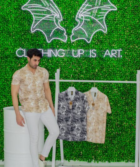 MCN Shirts Leafy Pattern 11