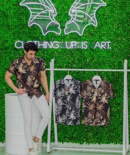 MCN Shirts Leafy Pattern 4