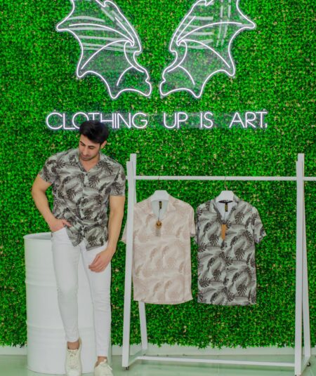 MCN Shirts Leafy Pattern 5