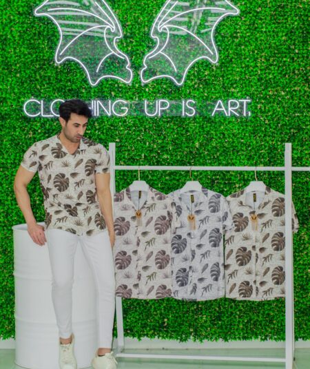 MCN Shirts Leafy Pattern 9